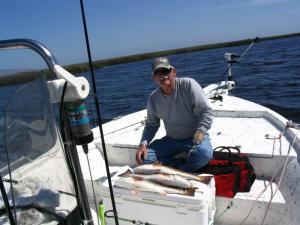 Capt. Hook with some nice redfish.